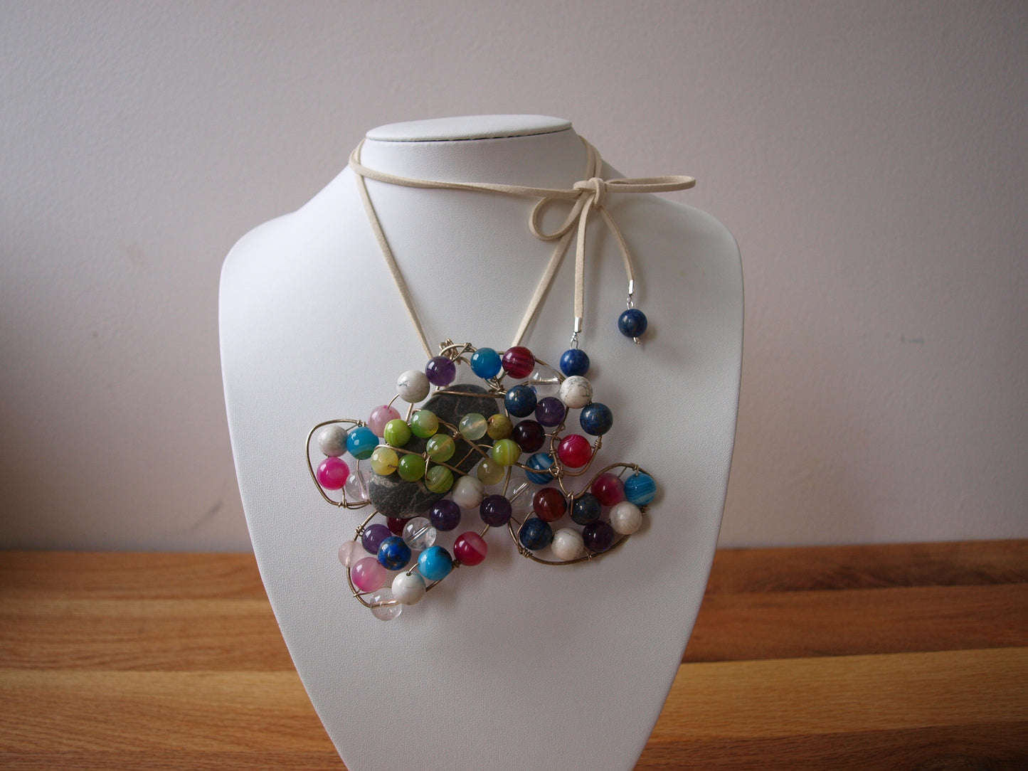 Unikatni nakit/Ogrlica šareni bonboni/UN17