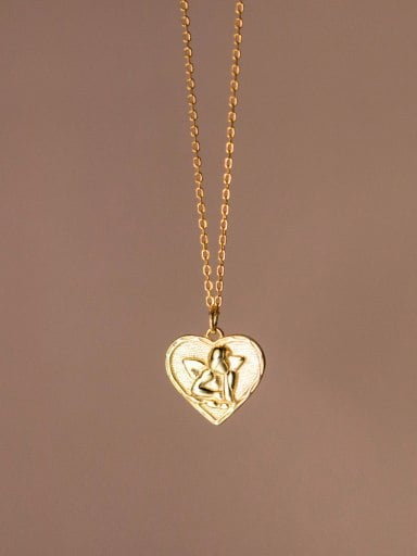 Ogrlica anđeo pozlata/O5