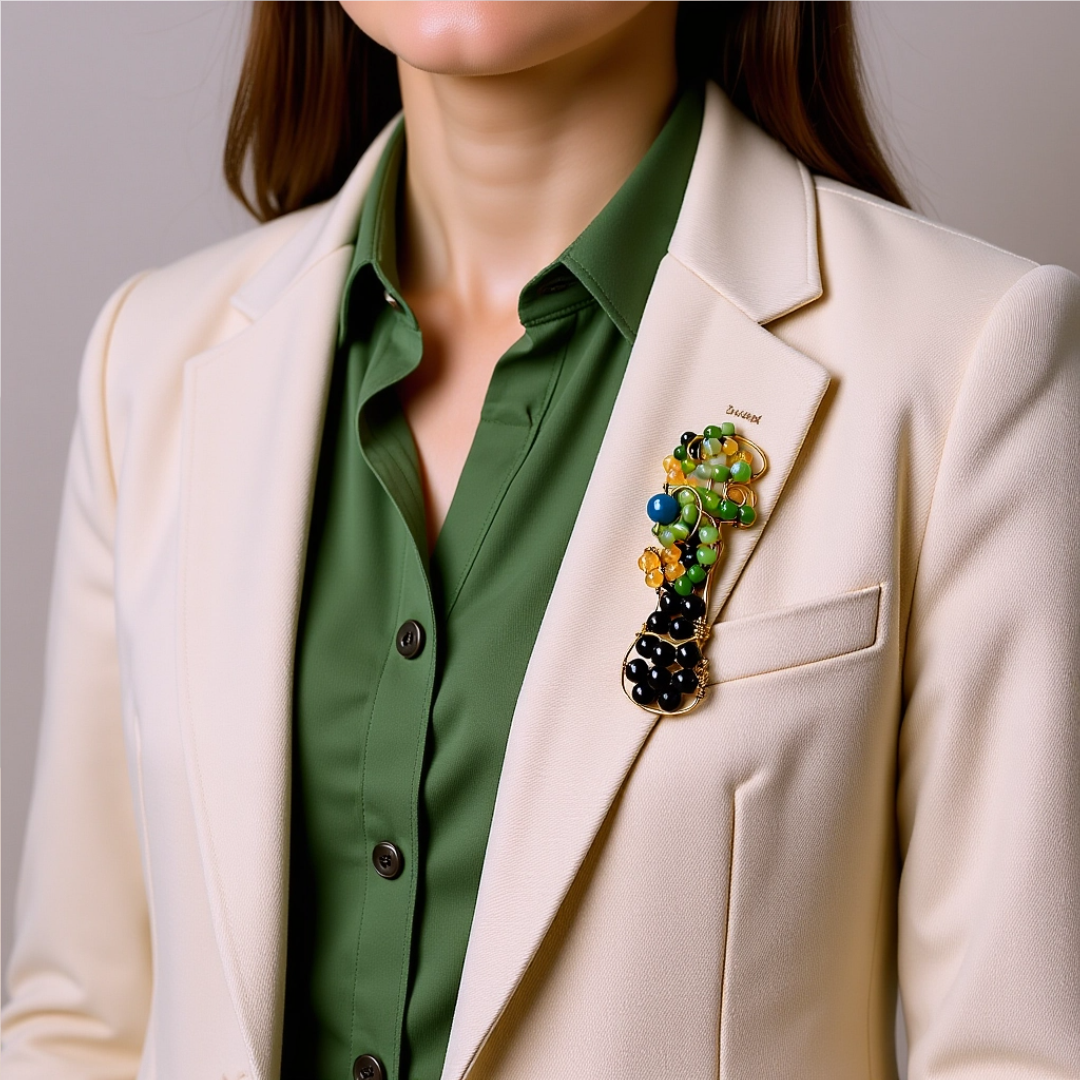 Unikatni nakit/Broš Drvo Života/UN2