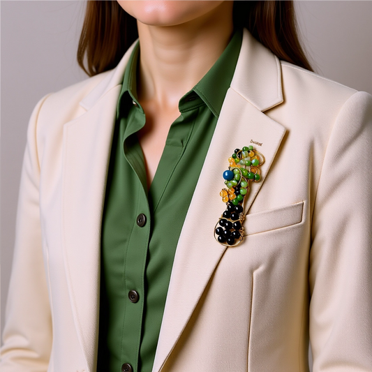 Unikatni nakit/Broš Drvo Života/UN2