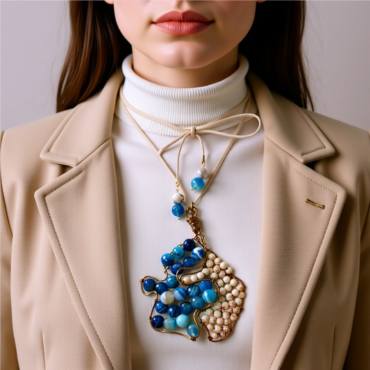 Unikatni nakit/Ogrlica Puzla/UN13