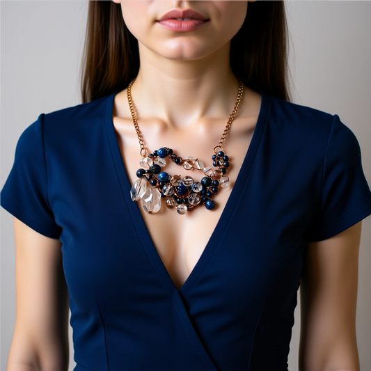 Unikatni nakit/Ogrlica kamena rapsodija/UN19