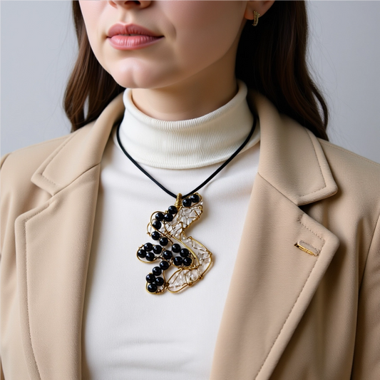 Unikatni nakit/Ogrlica Jin i Jang/UN21